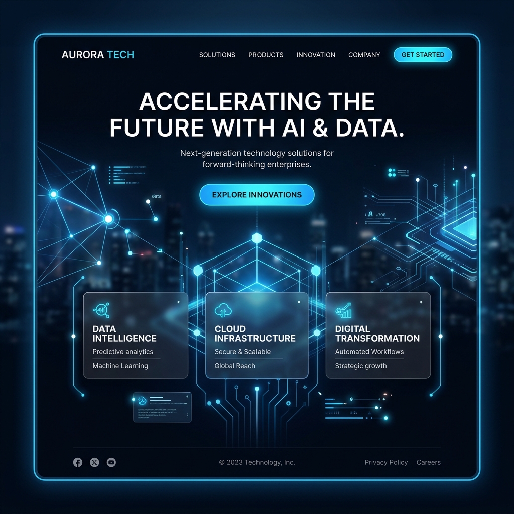 Austratech Website preview